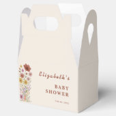 Wilde Bloem Boho Baby Shower Bedankdoosjes (Geopend)