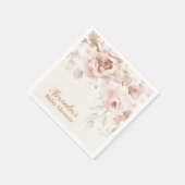 Wilde Bloem Boho Baby Shower Servet (Hoek)