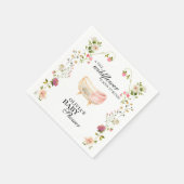 Wilde Bloem Boho Bloemkinderen Geslachtsneutrale B Servet (Hoek)