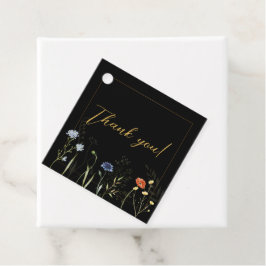 Wilde Bloem Boho Botanische Trouwfeest Bedankjes Labels