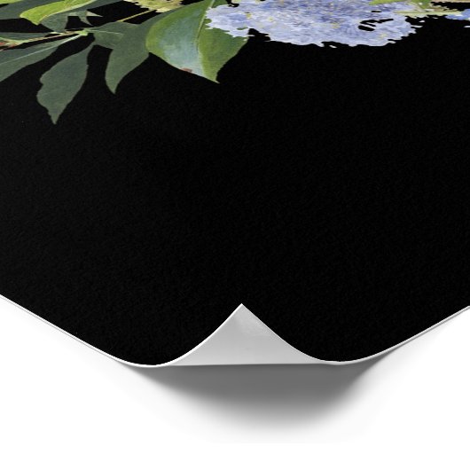 Wilde Bloem Boho Chic Bloemenkrans Kaarten & Cadea Poster (Hoek)