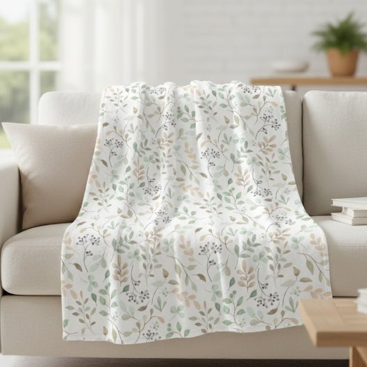 Wilde Bloem Boho Fleece Deken