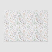 Wilde Bloem Boho Tissuepapier (Voorkant)