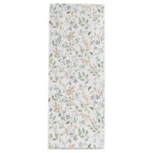 Wilde Bloem Boho  Wijn Cadeautas (Voorkant)
