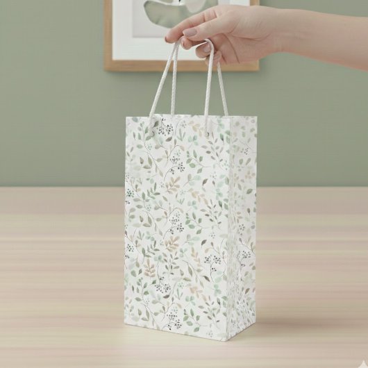 Wilde Bloem Boho  Wijn Cadeautas