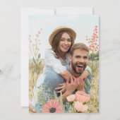 Wilde bloem Botanische Tuin Ivory Foto's in Kaart (Achterkant)