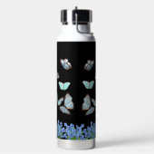 Wilde bloem Boterfly Garden Water Fles (Links)