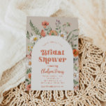 Wilde bloem Bridal Shower | Bridal Kaart<br><div class="desc">Wildflower Bridal Shower Invitation Ready to be personalized by you!</div>