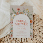 Wilde bloem Bridal Shower Kaart<br><div class="desc">Wildflower Bridal Shower Invitation Ready to be personalized by you!</div>