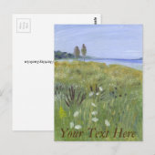 Wilde bloem briefkaart (Voorkant / Achterkant)