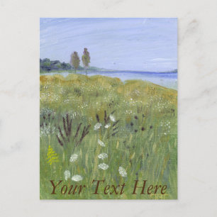 Wilde bloem briefkaart