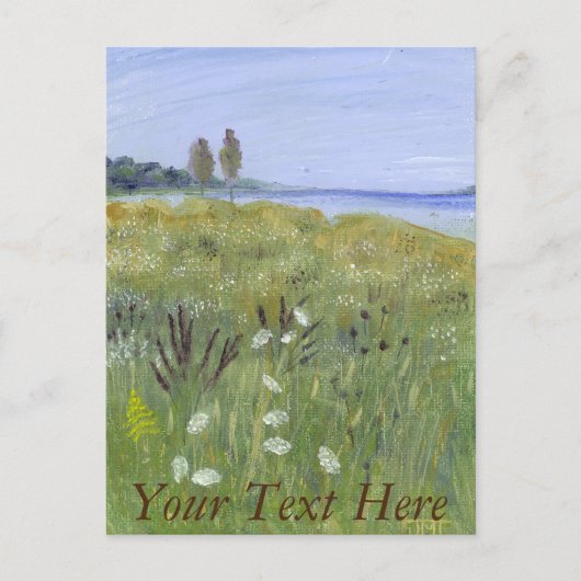 Wilde bloem briefkaart (Voorkant)