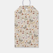 Wilde bloem cadeaulabel (Achterkant)