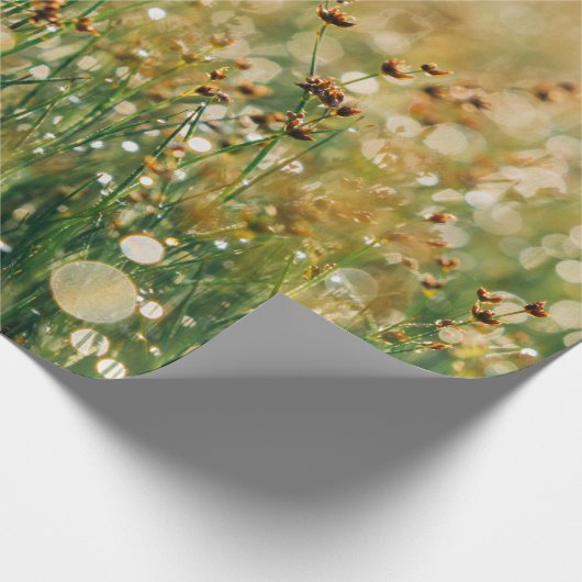 Wilde bloem cadeaupapier (Hoek)