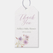 Wilde Bloem Cadeautag Cadeaulabel (Voorkant)