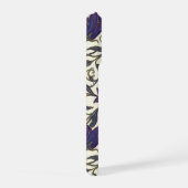 Wilde Bloem Campanulair Patroon iPhone Hoesje (Rechterkant)