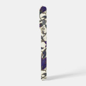 Wilde Bloem Campanulair Patroon iPhone Hoesje (Linkerkant)