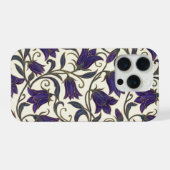 Wilde Bloem Campanulair Patroon iPhone Hoesje (Achterkant horizontaal)