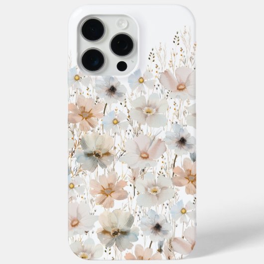 Wilde bloem Case-Mate iPhone case (Achterkant)