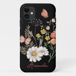 wilde bloem Case-Mate iPhone case