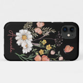 wilde bloem Case-Mate iPhone case (Achterkant (horizontaal))