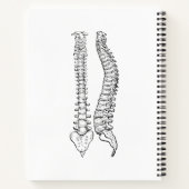 Wilde bloem Chiropractic, Chiropractor, Spine Notitieboek (Achterkant)