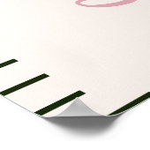 Wilde bloem Christelijke Grafiek van de Groei van Poster (Hoek)