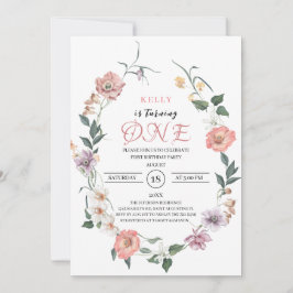 Wilde bloem De lente draait om de viering Kaart