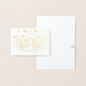 Wilde bloem die je denkt folie kaarten (Display)