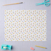 Wilde Bloem Ditsy Waterverf Bloem Tissuepapier (Craft)