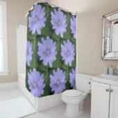 Wilde bloem douchegordijn (In situ)