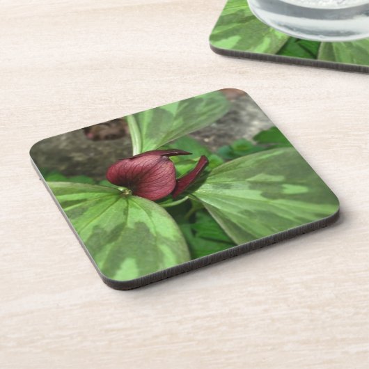 Wilde bloem drankjes onderzetter (Linkerzijde)