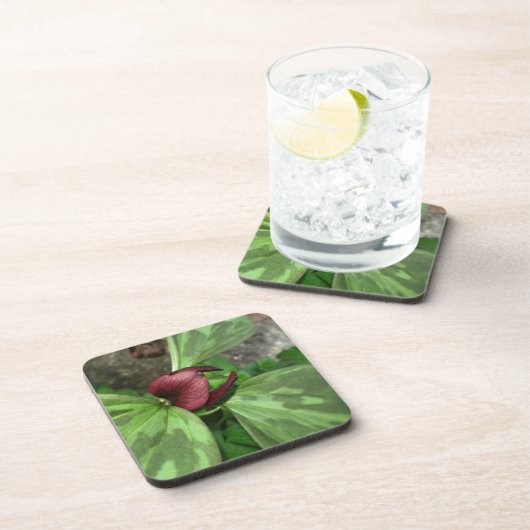 Wilde bloem drankjes onderzetter (Rechterzijde)