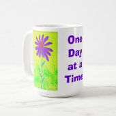 Wilde bloem één dag per mok (Voorkant links)