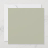 Wilde Bloem Elegante Chique Trouw Save The Date (Achterkant)