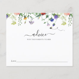 Wilde bloem en advies inzake bijen voor de ouders