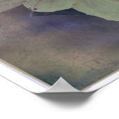 Wilde bloem en bijen poster (Hoek)