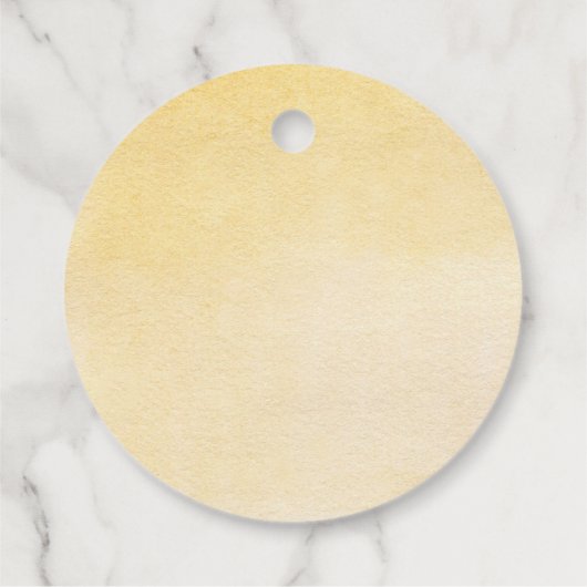 Wilde bloem en broedBee Geestdag Bedankjes Labels (Achterkant)