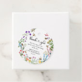 Wilde bloem en broedBee Geestdag Bedankjes Labels (In situ)