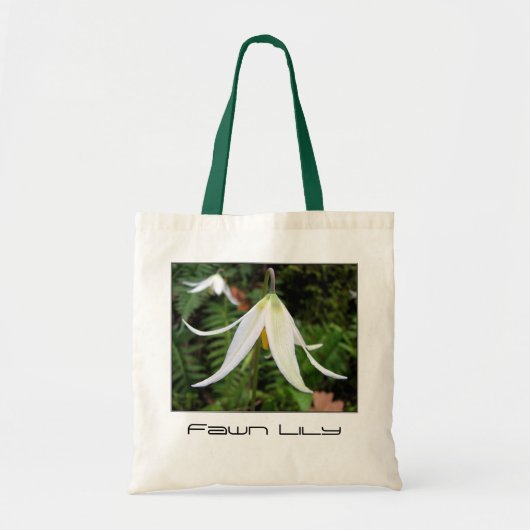 Wilde bloem - Fawn Lily Tote Bag (Voorkant)