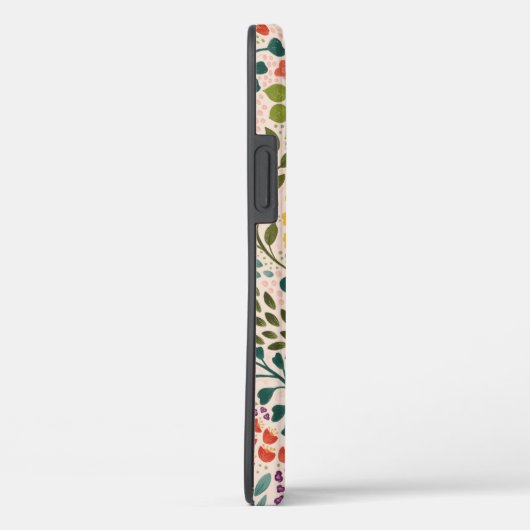 Wilde bloem Floral Phone Case (Achterkant / Rechts)
