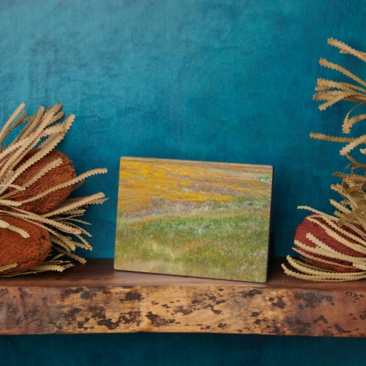 Wilde bloem fotoplaat (Zijkant)