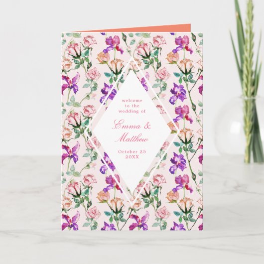 Wilde bloem Garden Elegance Folded Programma (Voorkant)