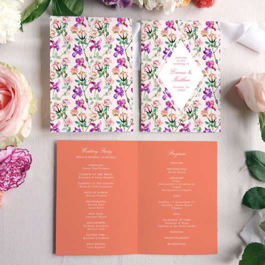 Wilde bloem Garden Elegance Folded Programma