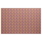 Wilde bloem Geel Florentijn Stof (Fat Quarter)