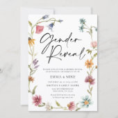 Wilde bloem Geslacht Openbare uitnodiging (Voorkant)