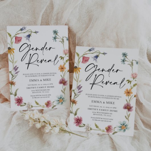 Wilde bloem Geslacht Openbare uitnodiging