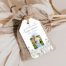 Wilde Bloem Graduatie Feest Cadeaulabel
