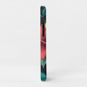 Wilde bloem herhalingspatroon Case-Mate iPhone case (Achterkant/links)