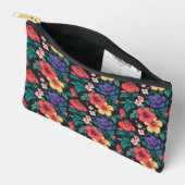 Wilde bloem herhalingspatroon etui (Open)
